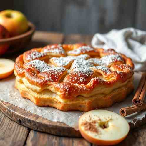Easy Apfelstrudel - Just Roll Puff Pastry & Bake